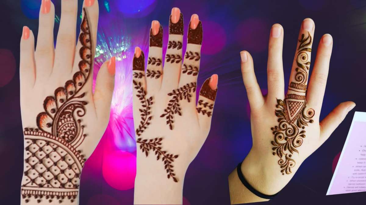 সিম্পল মেহেদী ডিজাইন